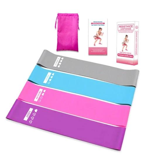 Elastic Resistance Bands Booty Fitness Gym Yoga Training