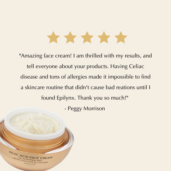 Kojic Acid Pore Refining Brightening Skincare Set Vegan