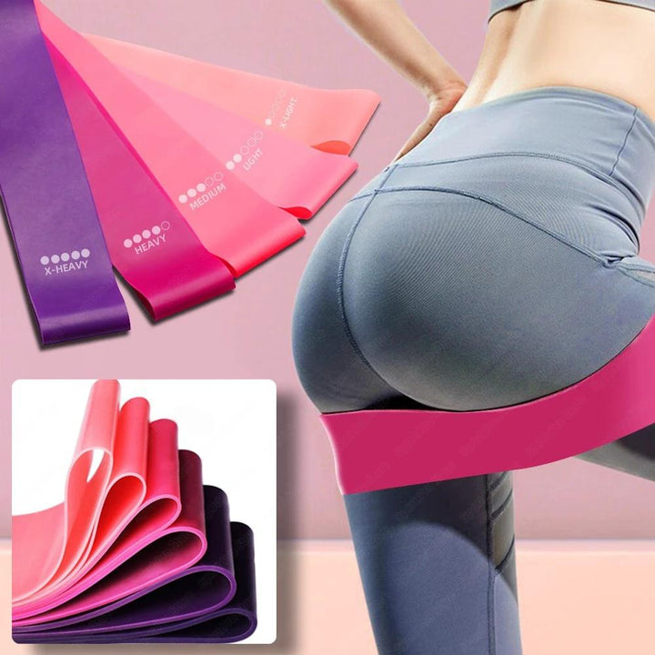 Elastic Resistance Bands Booty Fitness Gym Yoga Training