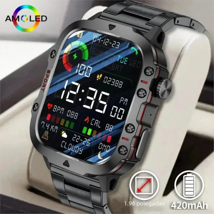 Original Men’s Smart Watch Bluetooth Call Waterproof Fitness 2024