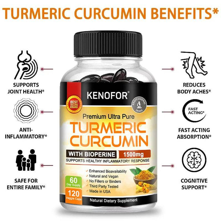 Curcumin Supplement Supports Knee Joint and Bone Health