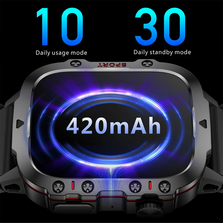 Original Men’s Smart Watch Bluetooth Call Waterproof Fitness 2024